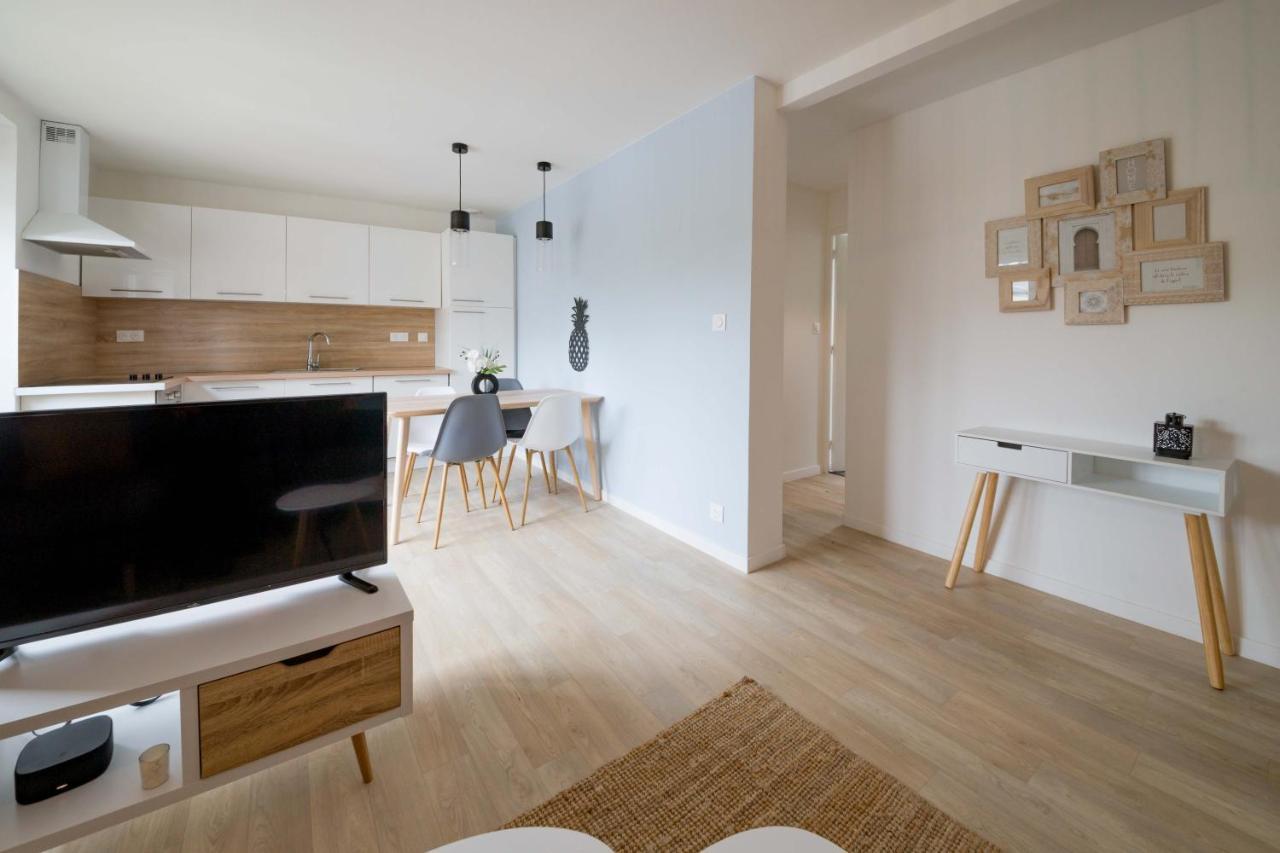 Appartement 3 Chambres - Parking - Wifi - Buanderie - Jardin Brest Exterior photo