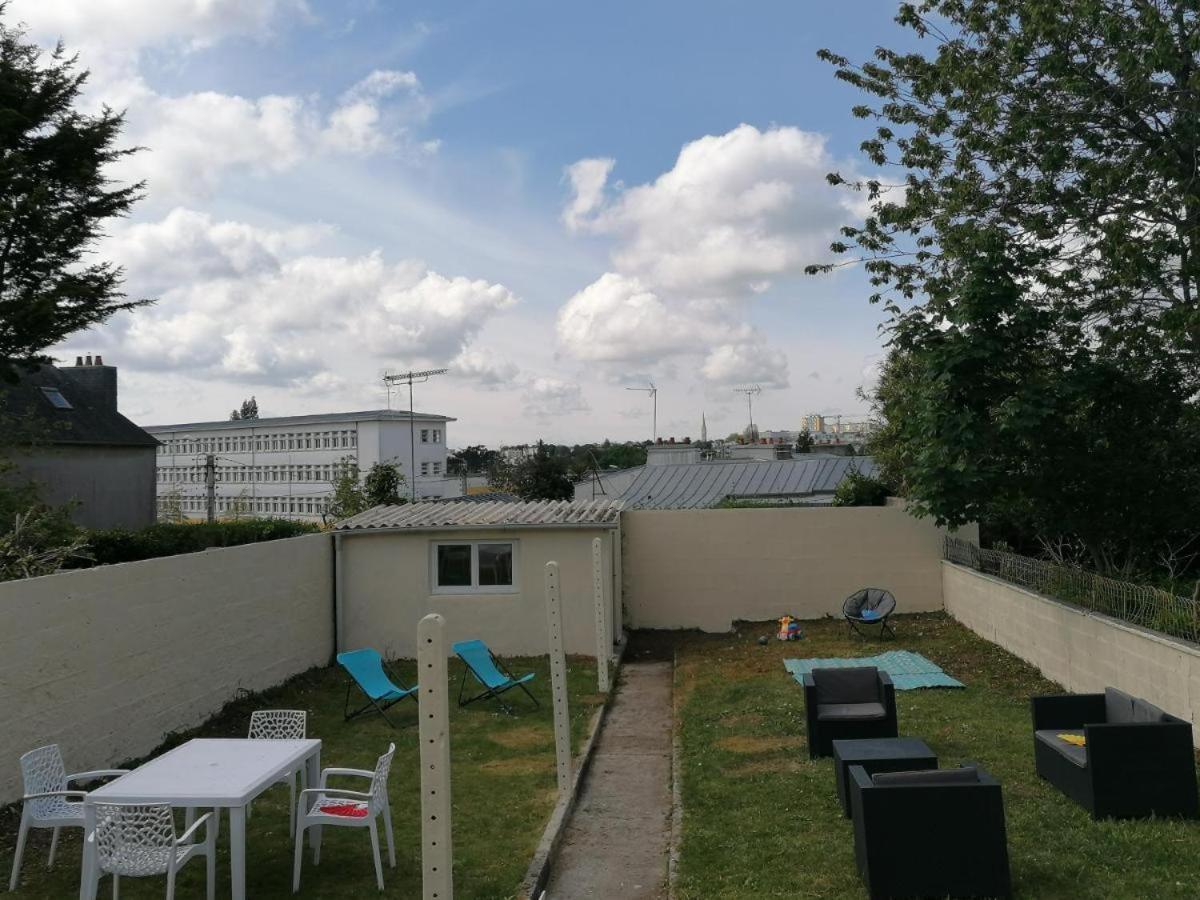 Appartement 3 Chambres - Parking - Wifi - Buanderie - Jardin Brest Exterior photo